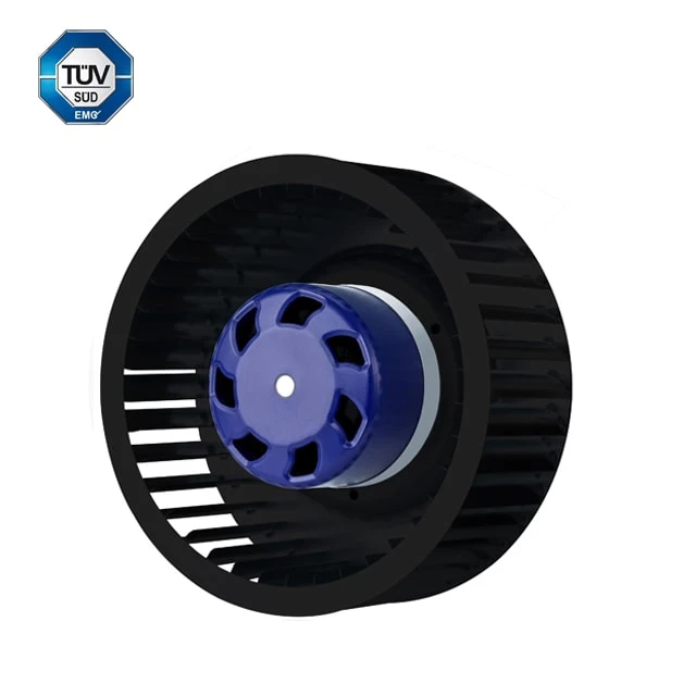 160mm 48V Motor 0-10v Curve Forward Impeller DC Centrifugal Fan