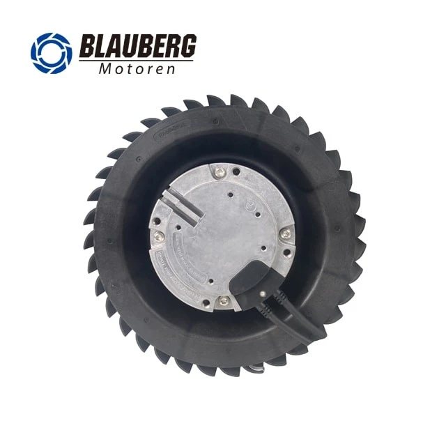 160mm 48V Motor 0-10v Curve Forward Impeller DC Centrifugal Fan factory