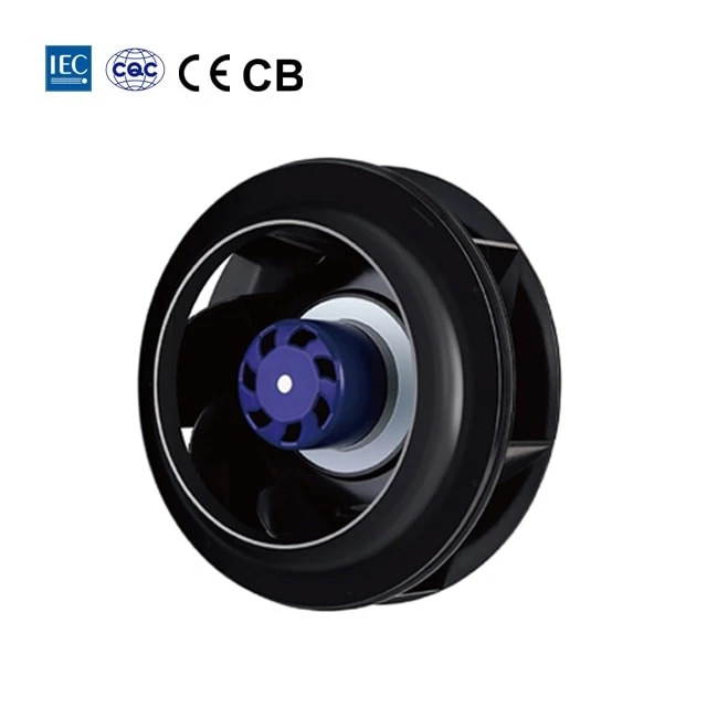 225mm Ip55 10v Speed Control EC Backward Curved Industrial Cooling Radial Centrifugal Fan suppliers