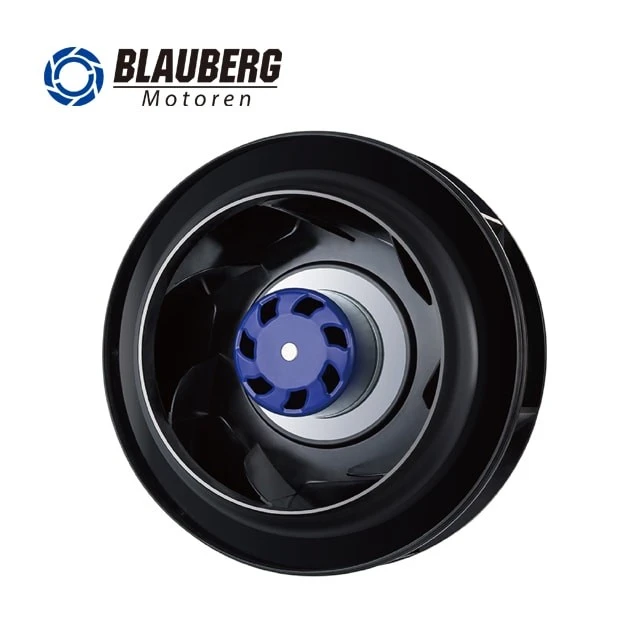 400mm EC Motor Fan Cooler Ball Bearing High Cfm EC Backward Curved Centrifugal Fan suppliers
