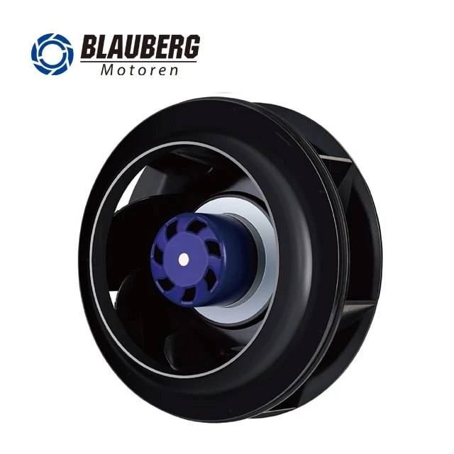 400mm EC Motor Fan Cooler Ball Bearing High Cfm EC Backward Curved Centrifugal Fan factory